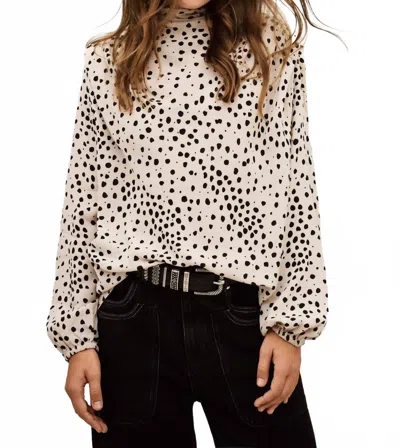 Ba&sh Delphine Long-sleeved Top In Ecru In Neutral