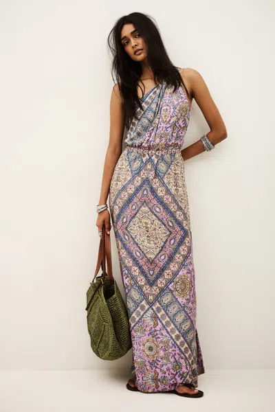 Ba&sh Detail Collar Dress Sienna For Women In Multi