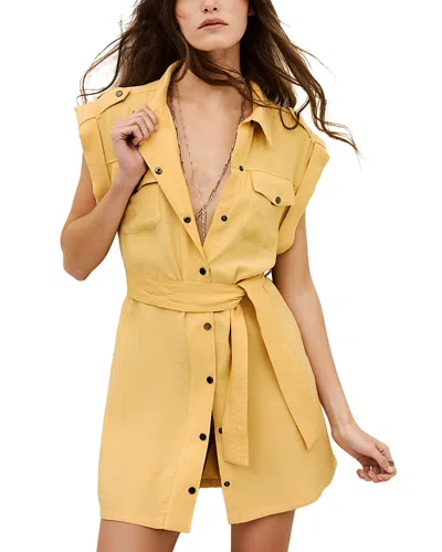 Ba&sh Ba & Sh Diala Dress In Yellow