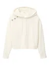 Ba&sh Didi Embellished Hooded Hoodie In Neutral