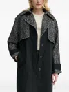 Ba&sh Dinara Trench Coat In Black