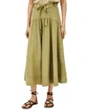 Ba&sh Donia Skirt Kaki In Green