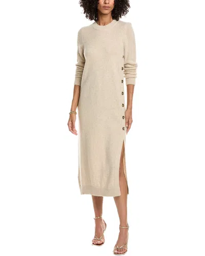 Ba&sh Doree Alpaca & Wool-blend Sweaterdress In Neutral