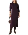 Ba&sh Doree Wool & Alpaca-blend-blend Dress In Purple