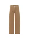 Ba&sh Drawstring Jeans In Brown