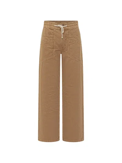 Ba&sh Drawstring Jeans In Brown