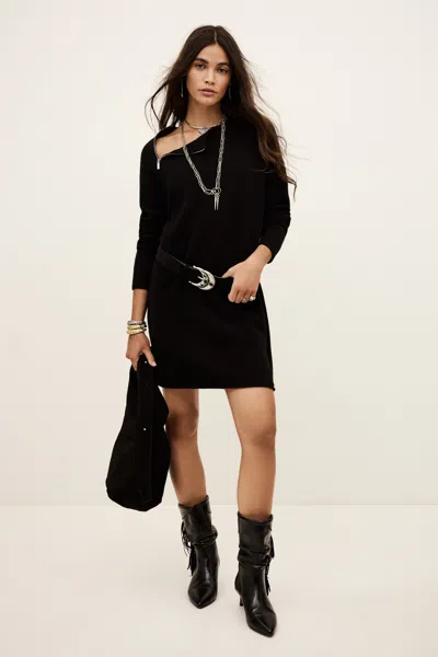 Ba&sh Dress Cheima For Woman In Black
