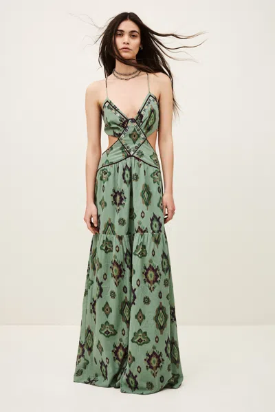 Ba&sh Dress Omelia For Woman In Green