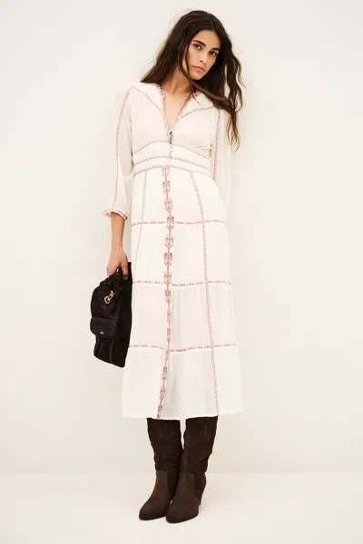 Ba&sh Dress Pahina For Woman In Cream