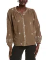 Ba&sh Duha Shirt In Brown