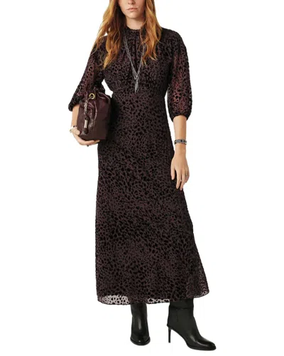 Ba&sh Duny Dress In Darkprune