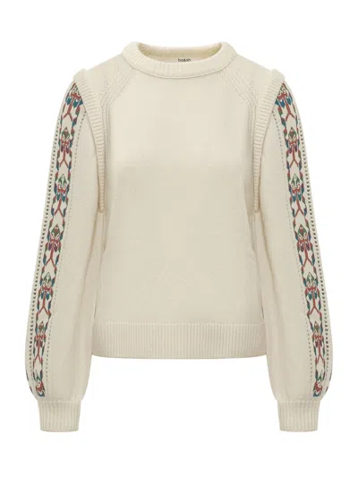 Ba&sh Ba & Sh Elda Knit Jumper In Ecru