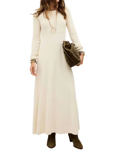 Ba&sh Elise Maxi Dress In Off-white In Neutral