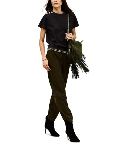 Ba&sh Ba & Sh Elmer Tee In Black