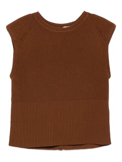 Ba&sh Esma Button-detail Top