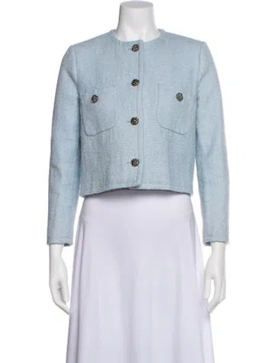 Pre-owned Ba&sh Evening Jacket In Blue