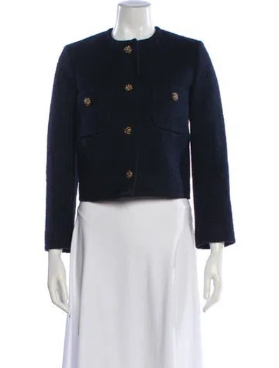 Pre-owned Ba&sh Evening Jacket In Blue