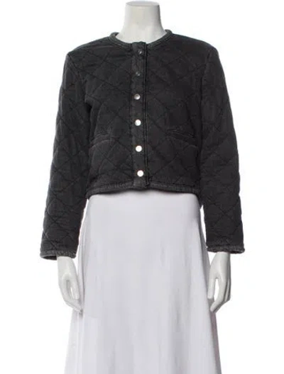 Pre-owned Ba&sh Evening Jacket In Gray