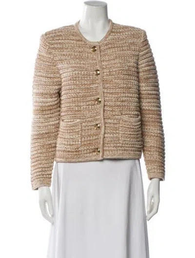 Pre-owned Ba&sh Evening Jacket In Neutral