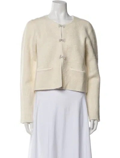 Pre-owned Ba&sh Evening Jacket In Neutral