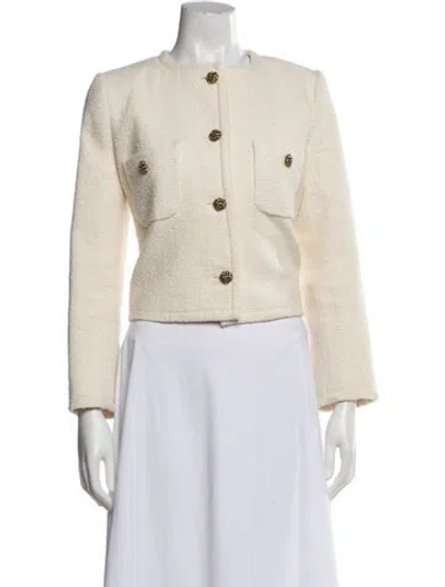 Pre-owned Ba&sh Evening Jacket In Neutral
