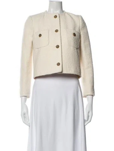 Pre-owned Ba&sh Evening Jacket In Neutral