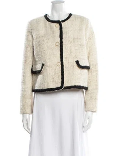 Pre-owned Ba&sh Evening Jacket In Neutral