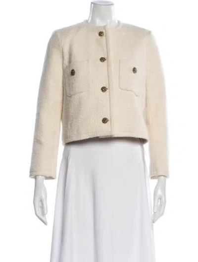 Pre-owned Ba&sh Evening Jacket In Neutral