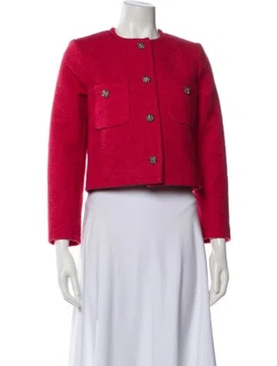 Pre-owned Ba&sh Evening Jacket In Pink