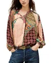 Ba&sh Faith Blouse In Multi