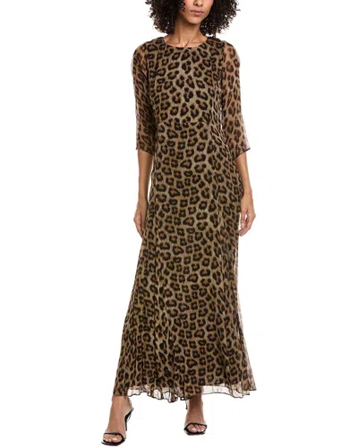 Ba&sh Fanica Maxi Dress In Animal Print