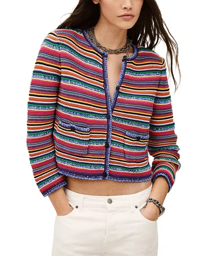 Ba&sh Ba & Sh Fanny Cardigan In Multi
