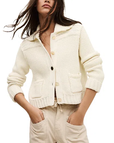 Ba&sh Ba & Sh Federica Cardigan Sweater In Neutral