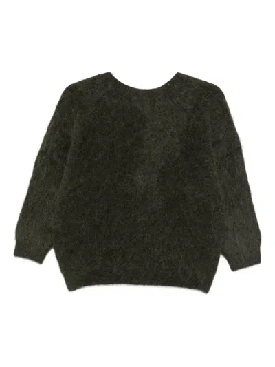 Ba&sh Fill Brushed-effect Jumper In Black