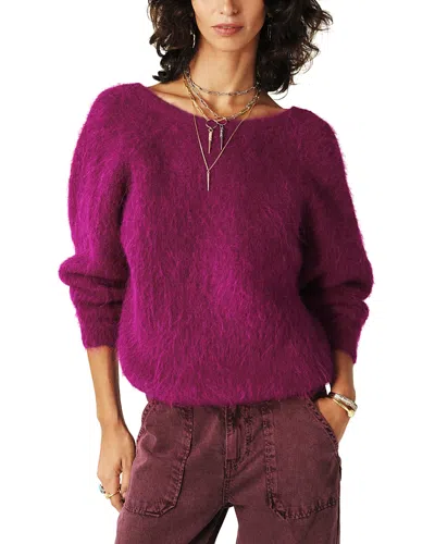 Ba&sh Ba & Sh Fill Sweater In Fuchsia