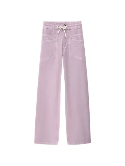 Ba&sh Filma Wide-leg Jeans In Pattern