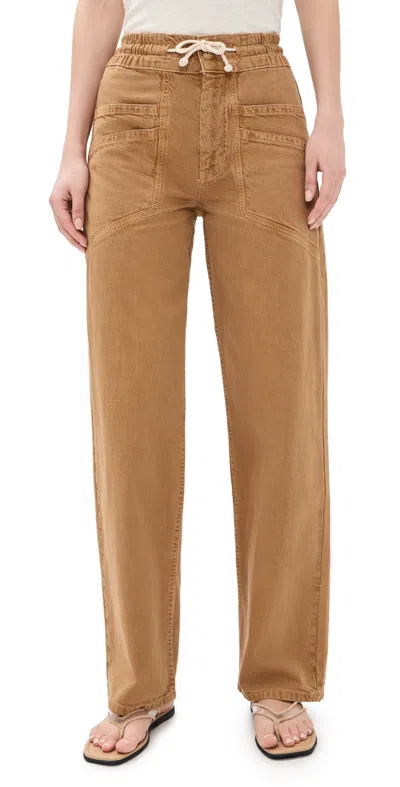 Ba&sh Fima Pants Camel In Brown