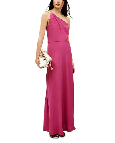 Ba&sh Ba & Sh Finn One Shoulder Dress In Pink