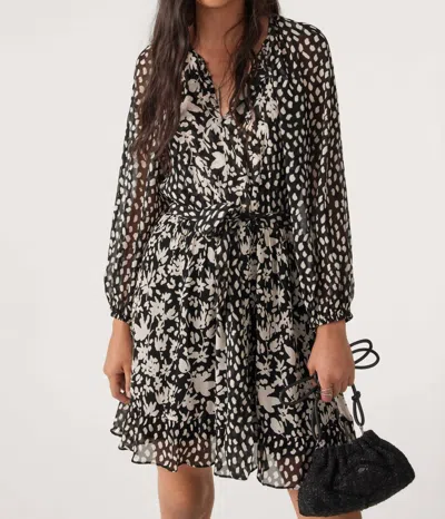 Ba&sh Fiona Dress In Noir In Black