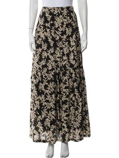 Pre-owned Ba&sh Floral Print Long Skirt