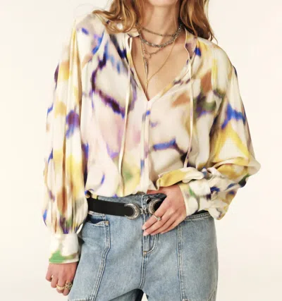 Ba&sh Foka Blouse In Multi In Gold