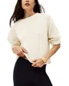 Ba&sh Ba & Sh Foley Button Shoulder Top In White