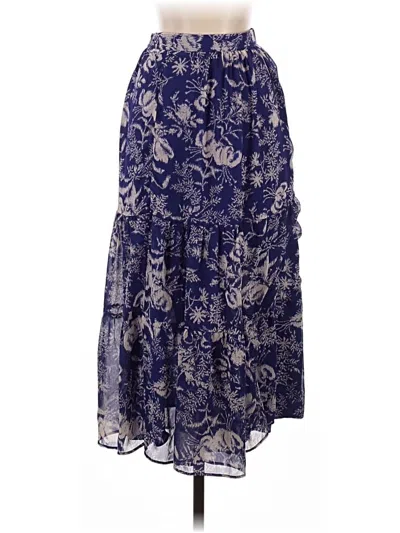 Pre-owned Ba&sh Formal Skirt In Blue