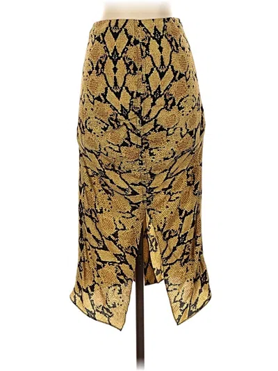 Pre-owned Ba&sh Formal Skirt In Gold