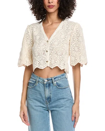 Ba&sh Gabin Blouse In White