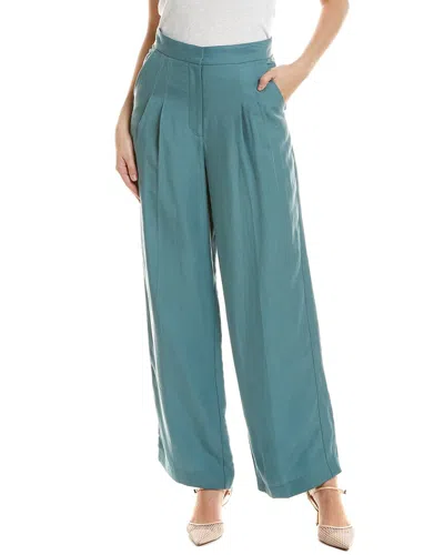 Ba&sh Gadwin Linen-blend Pant In Green
