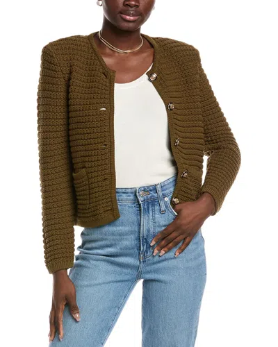 Ba&sh Gaspard Cardigan In Brown