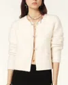Ba&sh Grayson Cardigan In Ecru In White