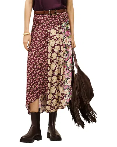 Ba&sh Ilixia Skirt In Burgundy