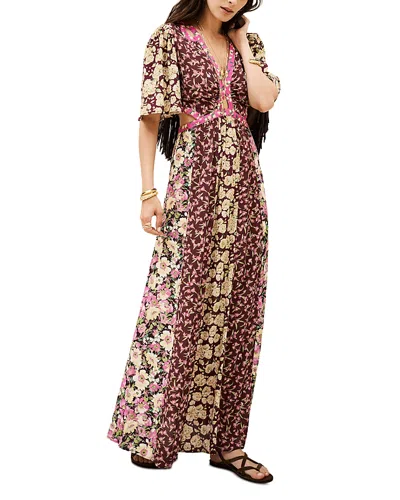 Ba&sh Ba & Sh Ilma Floral Print Dress In Multi